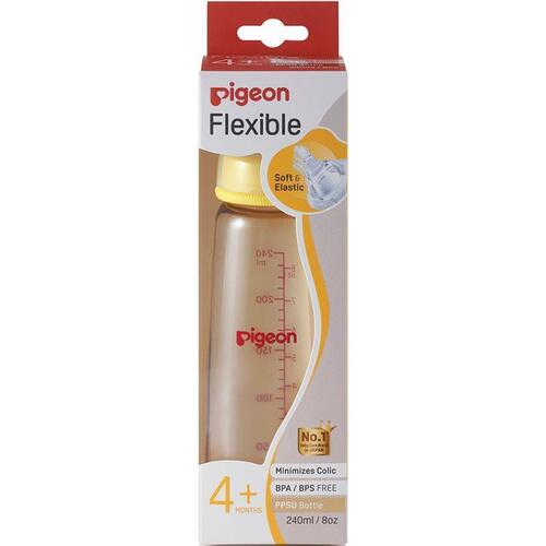 Pigeon Flexible Peristaltic PPSU Bottle 240ml
