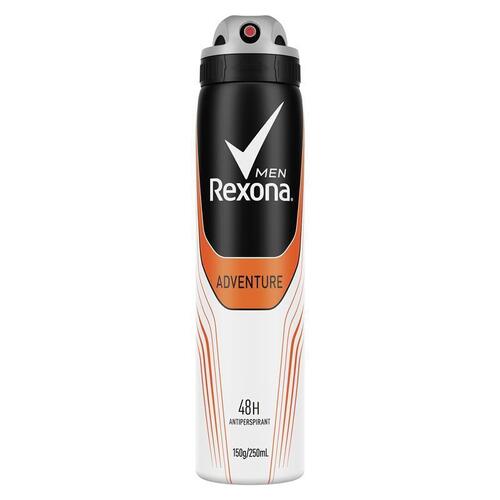 REXONA Men Antiperspirant Aerosol Deodorant Adventure 250ml