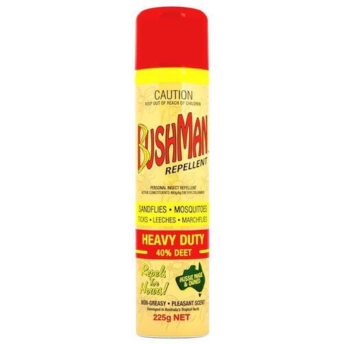 Bushman Heavy Duty Aerosol 225g
