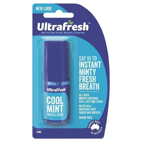 Ultrafresh Coolmint Breath Freshener 12ml