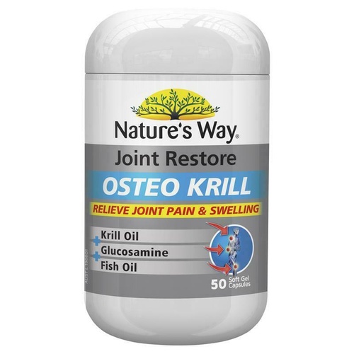 Nature's Way Joint Restore Osteo Krill 50caps Joint Health Joint Mobility