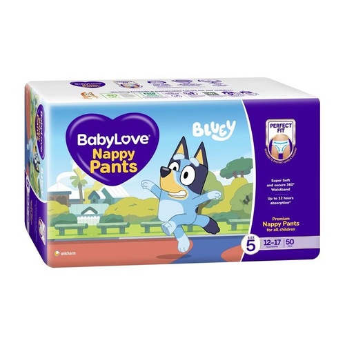 BabyLove Nappy Pants Size 5 (12-17kg) 50 Pack