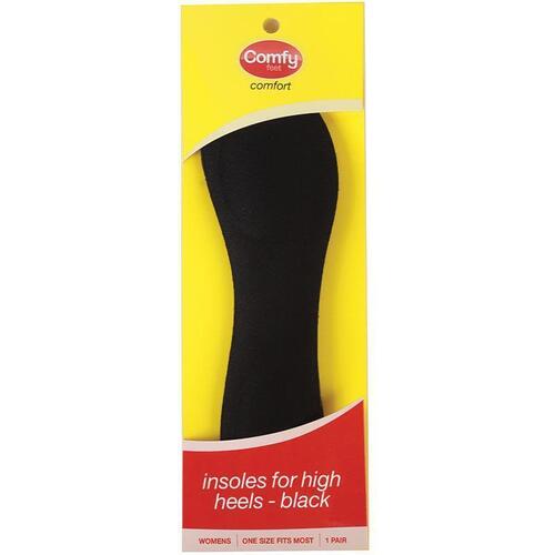 Comfy Feet Insoles for High Heels Black