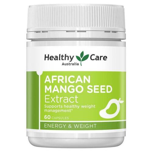 Healthy Care African Mango Seed Extract 150mg 60 Capsules Support Healthy Weight