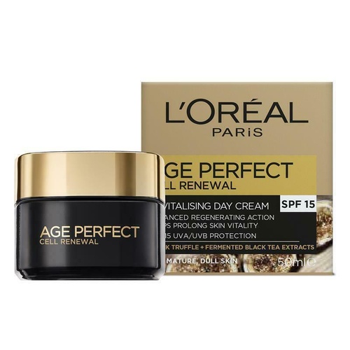 L'Oreal Paris Age Perfect Cell Renewal Day Cream 50ml SPF 15 Radiant Skin