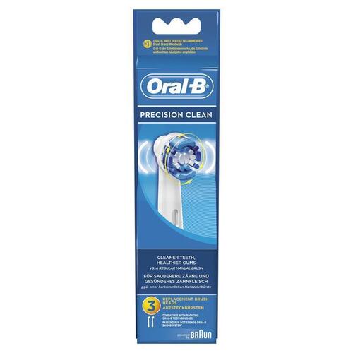 Oral B Precision Clean Replacement Electric Toothbrush Heads 3 Pack