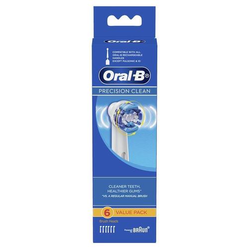 Oral B Power Toothbrush Precision Clean 6 Pack