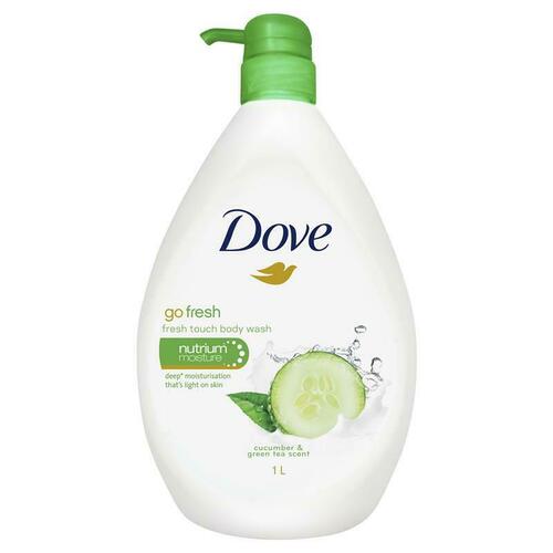 Dove Body Wash Go Fresh - Fresh Touch Cucumber and Green Tea 1L
