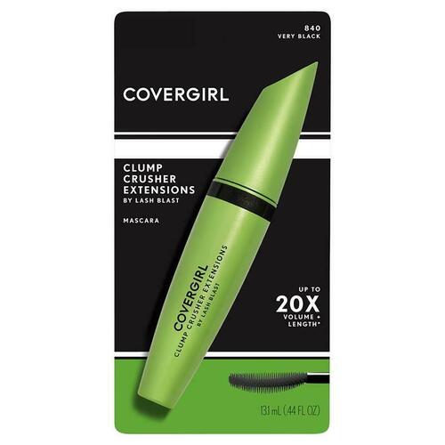Covergirl Clump Crusher Extensions Mascara Very Black 13.1 mL 20x Volume