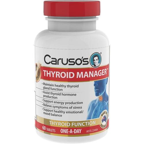 Carusos Thyroid Manager 60 Tablets