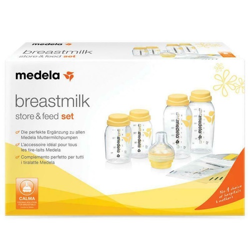 Medela Breastmilk Store & Feed Set with Unique Feeding Device