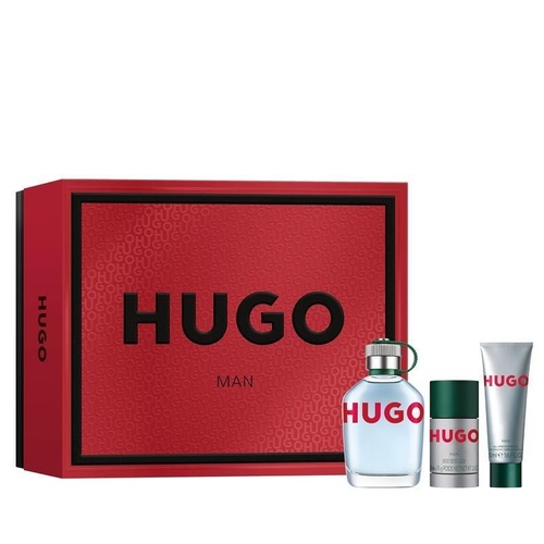 Hugo Boss Hugo for Men Eau de Toilette 125ml 3 Piece Set
