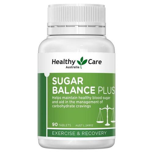 Healthy Care Sugar Balance Plus 90 Tablets Maintain healthy Blood Sugar