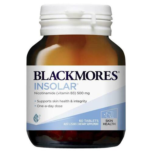 Blackmores Insolar 60 Tablets Support Skin Health & Integrity High Dose