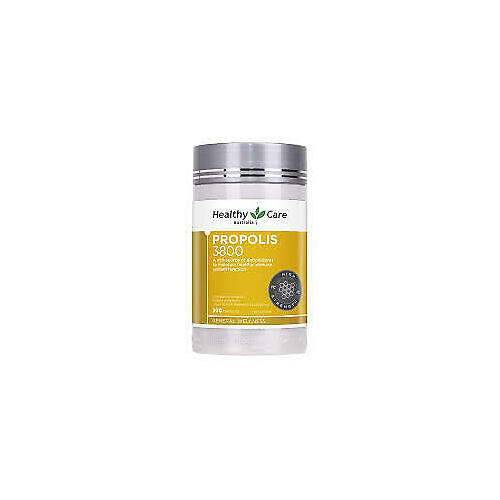 Healthy Care Ultra Premium Propolis 3800mg 200 Capsules Maintain Immune System