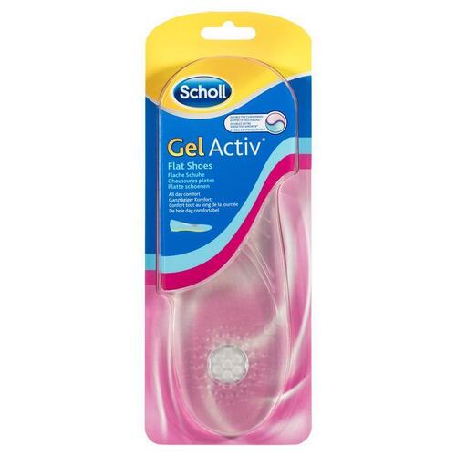 Scholl Gel Activ Insoles For Flat Shoes