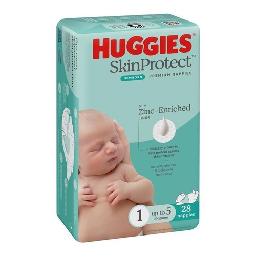 Huggies Convenience Pack Ultimate Size 1 Newborn 28 Pack