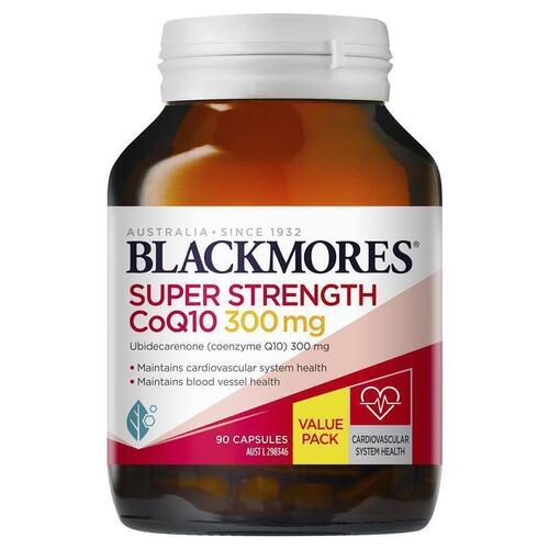 Blackmores Super Strength CoQ10 300mg Heart Health Vitamin 90 Tablets