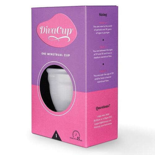 The DivaCup Menstrual Cup Model 1