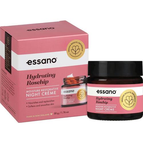 Essano Rosehip Moisture Restorative Night Creme 50g