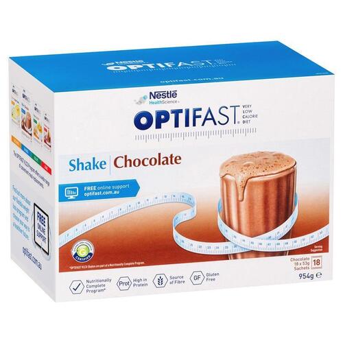 Optifast VLCD Shake Chocolate 18 x 53g