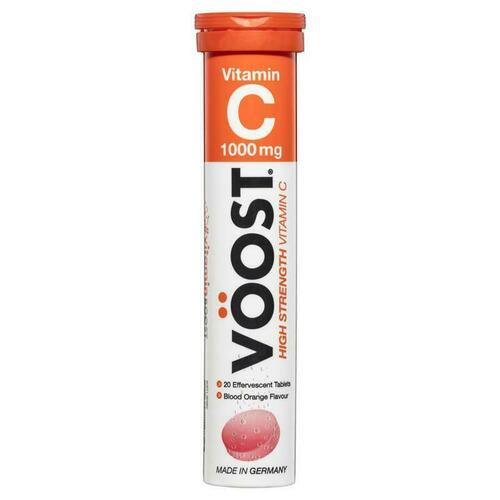 Voost Vitamin C Effervescent 20 Tablets Support Antioxidant Activity