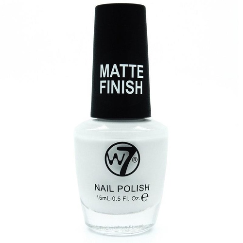 W7 Nail Enamel Matte White
