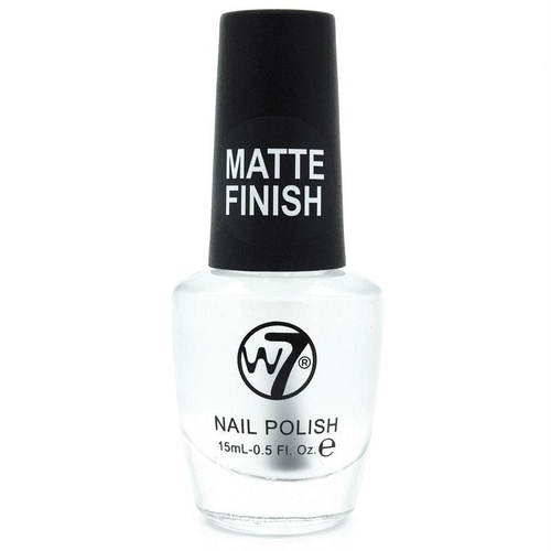 W7 Nail Polish Matte Top Coat - Clear