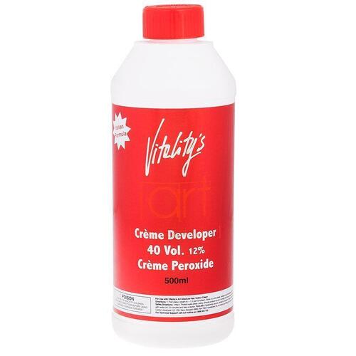 Vitality Creme Peroxide Developer 40 Vol 500ml