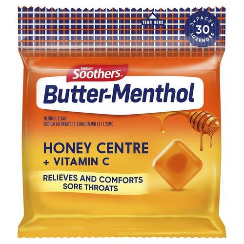 Buttermenthol Honey 3x10 Lozenge Multipack