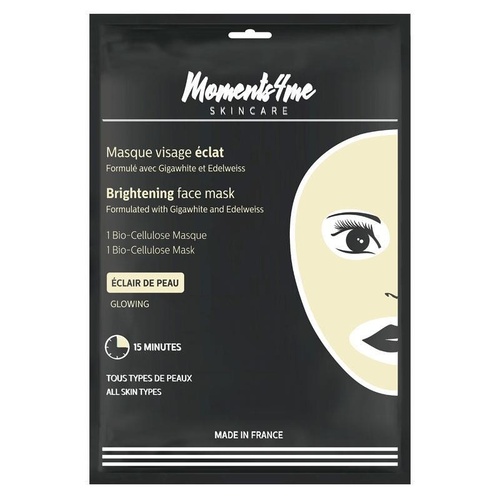 Moments4Me Bio Cellulose Brightening Face Mask