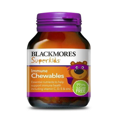 Blackmores Superkids Immune 60 Chewables Support Kids Immune Health