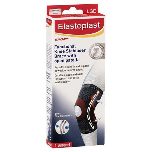 Elastoplast Functional Knee Stabiliser With Open Patella L