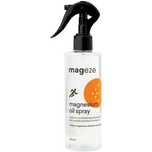 Mageze Magnesium Oil 250ml  Spray Relieve From Aching Tired Muscles