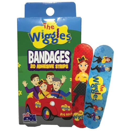 The Wiggles Bandages 20 Pack