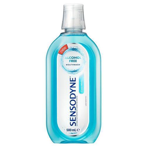 Sensodyne Sensitive Cool Mint Gentle Mouthwash 500 mL
