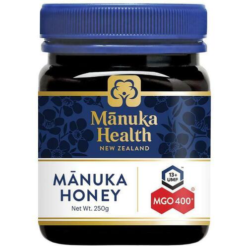 Manuka Health MGO 400+ New Zealand Manuka Honey 250g (Not For Sale In WA)