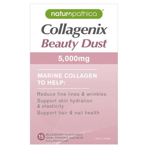 Naturopathica Collagenix Beauty Dust 5000mg 15 x 50g Sachets