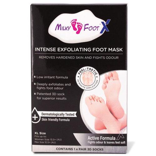 Milky Foot Active Intense Exfoliating Foot Mask XL