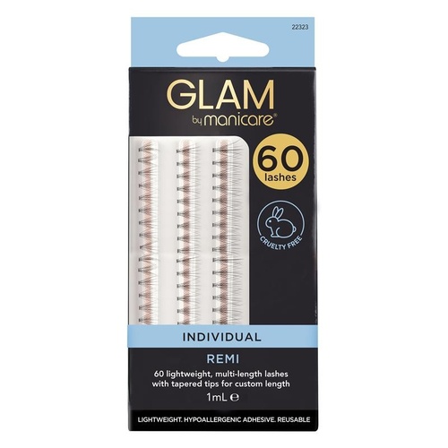 Glam By Manicare Eyelashes Individual Remi 22323
