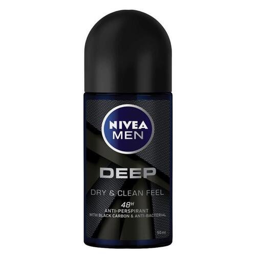 NIVEA MEN Deep 48H Roll On Deodorant 50ml