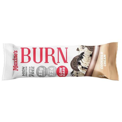 Maxines Burn Bar Cookies & Cream 40g