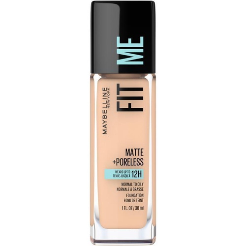 Maybelline Fit Me Matte & Poreless Mattifying Liquid Foundation - Soft Sand 124