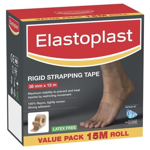 Elastoplast Sport Rigid Strapping Tape 38mm x 15m