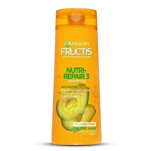 Garnier Fructis Nutri-Repair 3 Nourishing Shampoo 315ml For Dry Hair