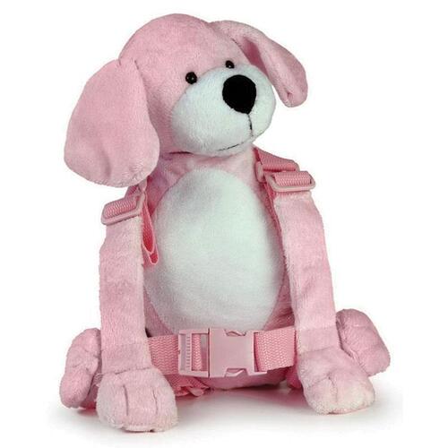 Playette 2-In-1 Harness Buddy Pink Puppy
