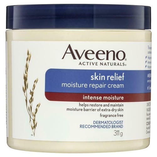 Aveeno Skin Relief Moisture Repair Cream 311g Long-Lasting Moisturisation