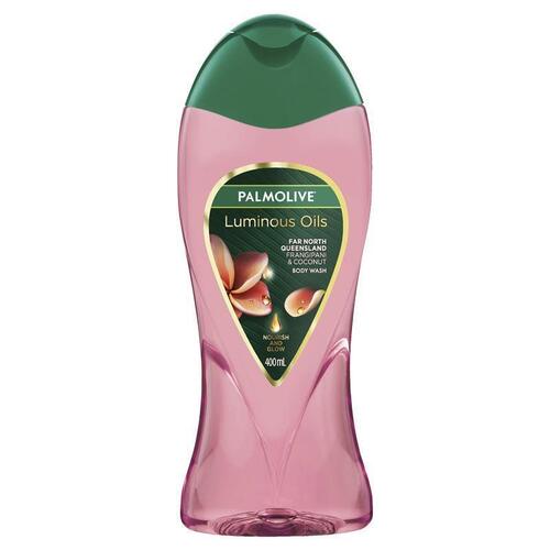 Palmolive Luminous Oils Body Wash Enriching Coconut Oil with Frangipani 400mL