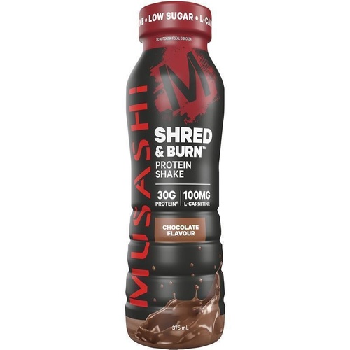 Musashi Shred And Burn Chocolate 375ml