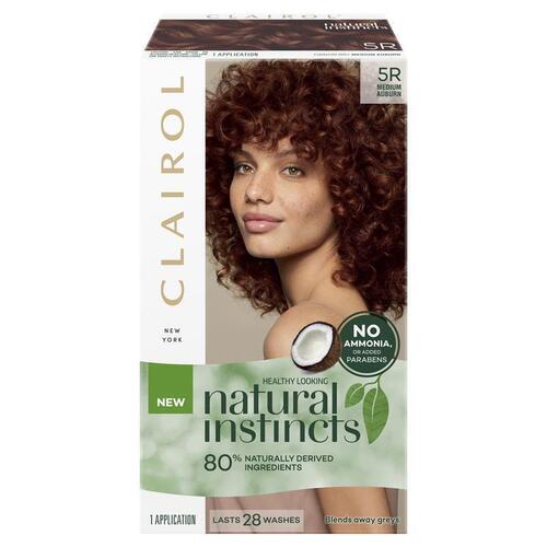 Natural Instincts 5R Cinnaberry, Medium Auburn Semi Permanent Hair Colour